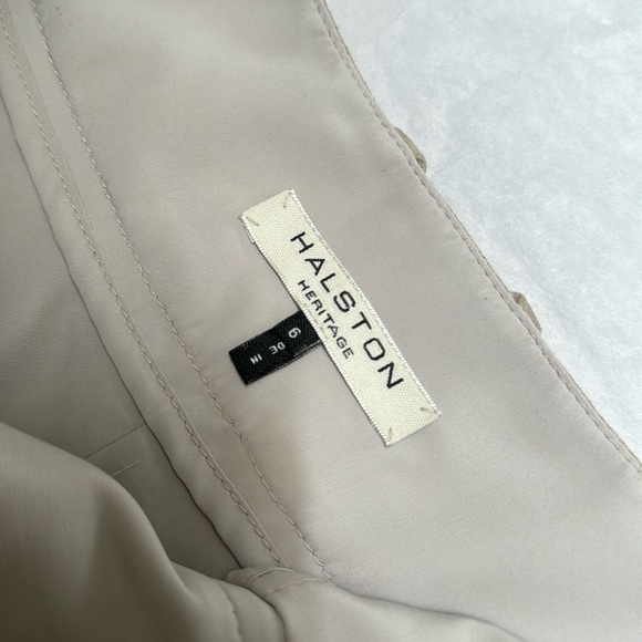 Halston Heritage - Lamb Suede shorts SZ. 6 - Picture 3 of 7